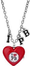 Pauls Boutique PA009RDSL Ladies Red Heart Necklace