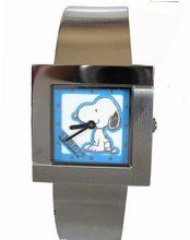 Peanuts & Snoopy - Elegant Square Shape (blue)