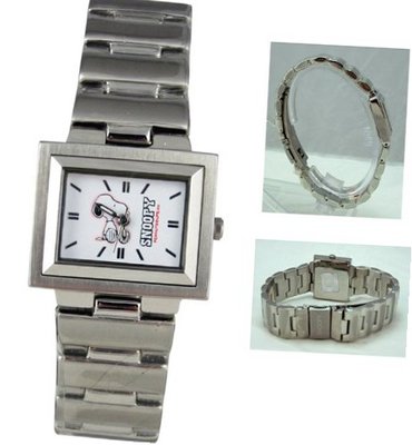 Pink and White Face Sport Bracelet Snoopy - Snoopy