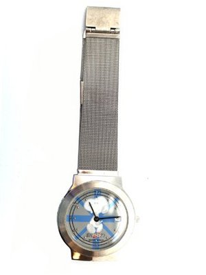 Silver and Blue Union Jack Snoopy - Peanuts