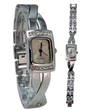 Silver Faced Diamonds Sport Bracelet Snoopy - Snoopy