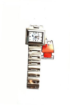 Square Blue Snoopy Metal - Snoopy