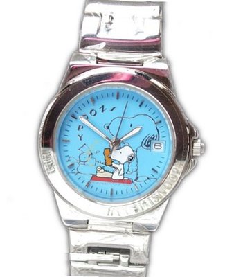 uPeanuts Blue Snoopy Typewriter Unisex - Unisex Snoppy 