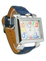 uPeanuts Square Snoopy with Blue Strap - Snoopy Analog 
