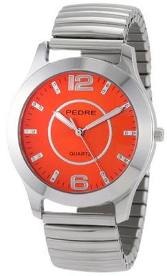 Pedre 0091SOX Silver-Tone Expansion Bracelet