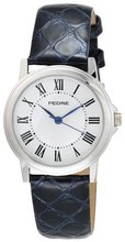 Pedre 0235SX Silver-Tone with Blue Python Strap