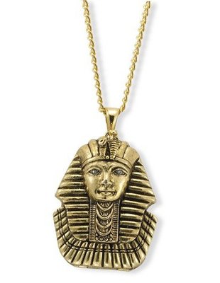 Pedre Fashion Gold-Tone King Tut Pendant - 8200GX