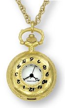 Pedre Gold-Tone Covered Pendant w/ Chain, # 2118