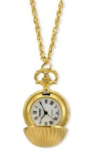 Pedre Gold-Tone Fashion Ball Pendant with 28" Neck Chain # 8440GX