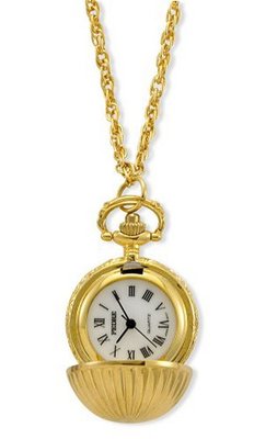 Pedre Gold-Tone Fashion Ball Pendant with 28" Neck Chain # 8440GX