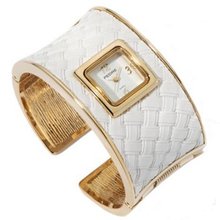 Pedre Gold-tone Quilted Cuff - 3400GX