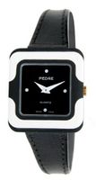 Pedre Vintage Tres Petite Black/ White Leather Strap - Swiss Made # 6617WX