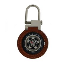 Silver-Tone Car Wheel Keychain/ Clip-On - 9200SD