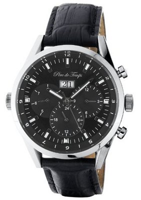 Père de Temps Racer Automatic Self Wind Black Dial