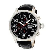 Pere de Temps Unisex 3020 Nouveau Modern Automatic Mechanical Stainless Steel Exhibition Case Back