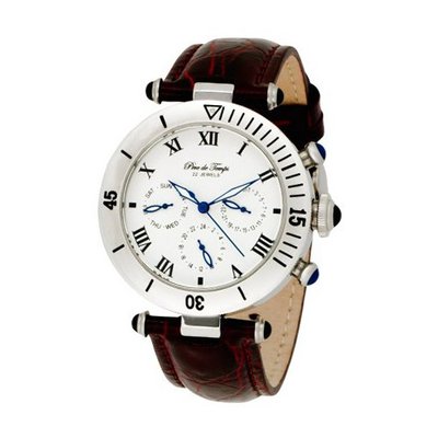 Pere de Temps Unisex 4013 Genese Chemist Automatic Mechanical Stainless Steel Skeleton Dial