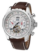 Perigaum Stainless w/ White Dial Navigator