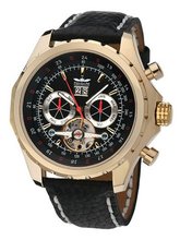 Perigaum 1972 Navigator Automatic P-0703-GS Automatic for Him Golden Case