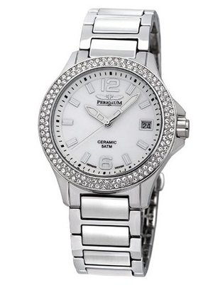 Perigaum Ladies P-1109-W Ceramic