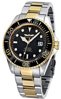 Perigaum P1308TTBK Pro Diver Automatic Bracelet