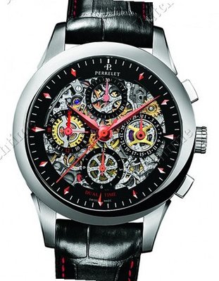Perrelet  Skeleton Chrono Dual Time