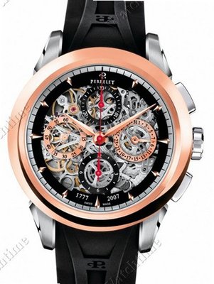 Perrelet  Skeleton Chronograph Anniversary Edition 1777-2007