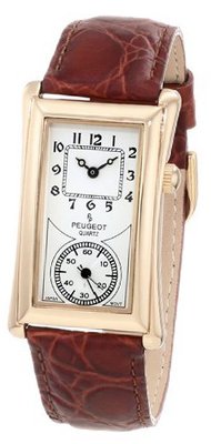 Peugeot 2038G Vintage Contoured Dial Brown Leather Doctor's