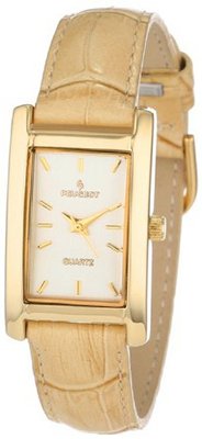 Peugeot 3007TN Gold-tone Tan Leather Strap