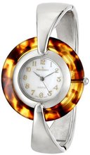 Peugeot 705-1 Silver-Tone Tortoise Face Cuff