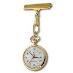 Philip Mercier Ladies - Gents Gold Tone Nurses Fob NW06