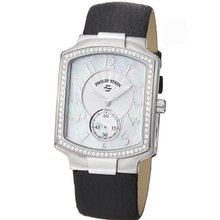 Philip Stein 21D-FMOP-CB Classic Black Leather Strap
