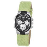 Philip Stein 22TB-FB-SMLG Classic Light Green Leather Strap