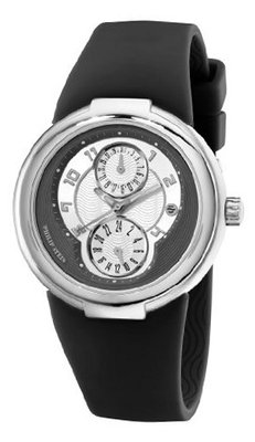 Philip Stein 31-AGRW-RBB Active Black Rubber Strap