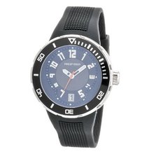 Philip Stein 34-BB-RB Extreme Black Rubber Strap