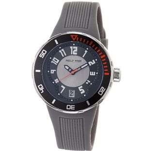 Philip Stein 34-BGR-RGR Extreme Grey Rubber Strap