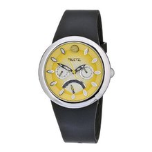Philip Stein F43S-LD-B Quartz Stainless Steel Yellow Dial