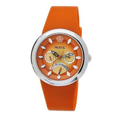 Philip Stein F43S-TS-O Quartz Stainless Steel Orange Dial