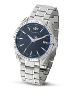 Philip Blaze Analogue R8253165235 with Quartz Movement, Blue Dial and Stainless Steel Case