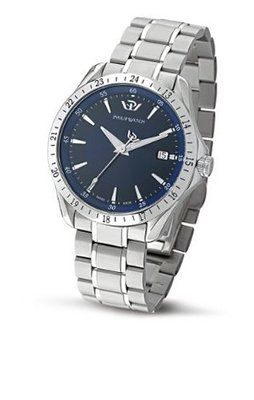 Philip Blaze Analogue R8253165235 with Quartz Movement, Blue Dial and Stainless Steel Case