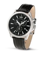 Philip Blaze Chronograph R8271995225 with Quartz Movement, Black Dial and Stainless Steel Case