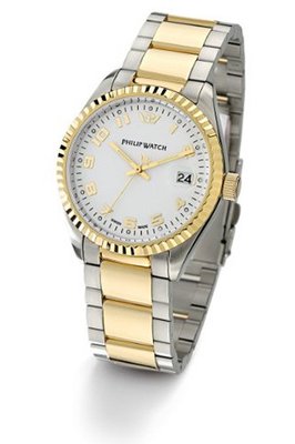 Philip Caribbean Analogue R8253107445 with Quartz Movement, White Dial and Stainless Steel Case