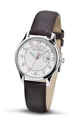 Philip Ladies Liberty Analogue R8251100545 with Quartz Movement, White Dial and Stainless Steel Case