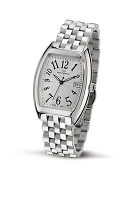 Philip R8253850515 Panama Swiss-Quartz Silver Dial