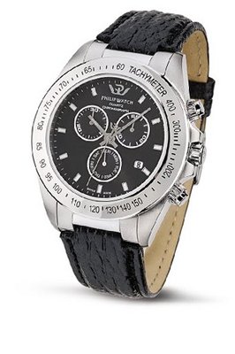 Philip R8271607025 Caribbean Swiss-Quartz Black Dial