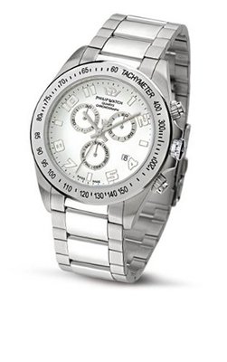 Philip R8273607045 Caribbean Swiss-Quartz White Dial