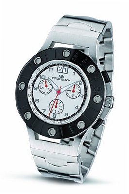 Philip R8273684145 Temporada Swiss-Automatic White Dial
