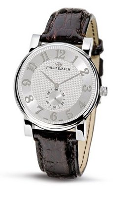 Philip Wales Analogue R8251193015 with Quartz Movement, Silver Dial and Stainless Steel Case