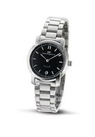 uPhilip Watch Philip Ladies Couture Analogue R8253198725 with Quartz Movement, Black Dial and Stainless Steel Case 