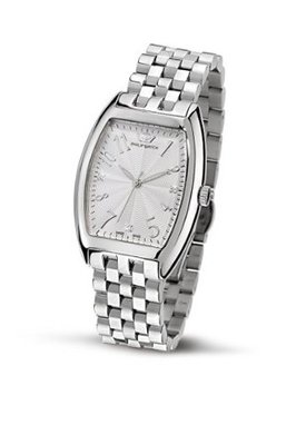 uPhilip Watch Philip R8253850563 Panama Swiss-Quartz Silver Dial 