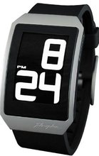 Phosphor Unisex DH01 Digital Hour E-INK Curved Polyurethane Band